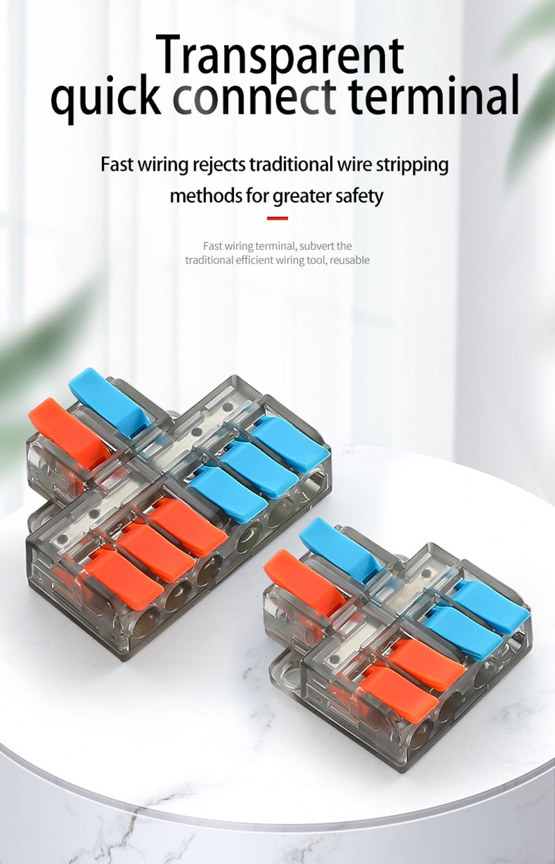 Fast Wire Cable Connectors 2 in 4 out PCT-5224